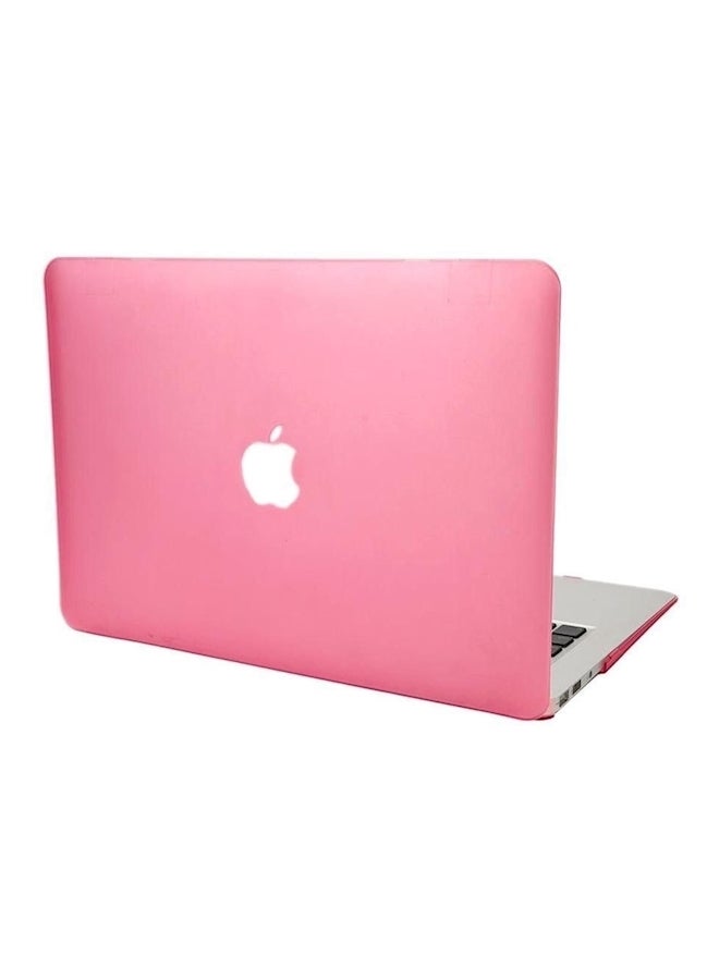 Rubber Coated Case Cover For Apple Macbook Pro Retina Display 13/13.3 Inch Pink  - Image 3