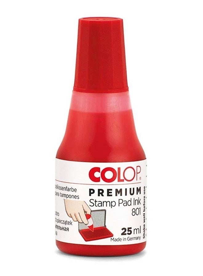 Colop Stamp Ink Red