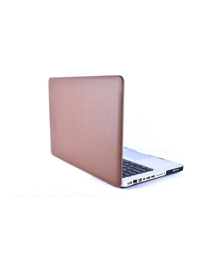 Generic - Protective Case Cover For Macbook Air 13 13.6 Inch Brown - Image 1