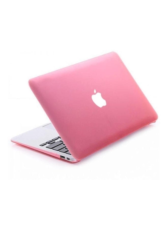 Rubber Coated Case Cover For Apple Macbook Pro Retina Display 13/13.3 Inch Pink  - Image 1