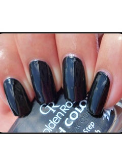 Golden Rose Rich Nail Polish Black 35  - Image 2