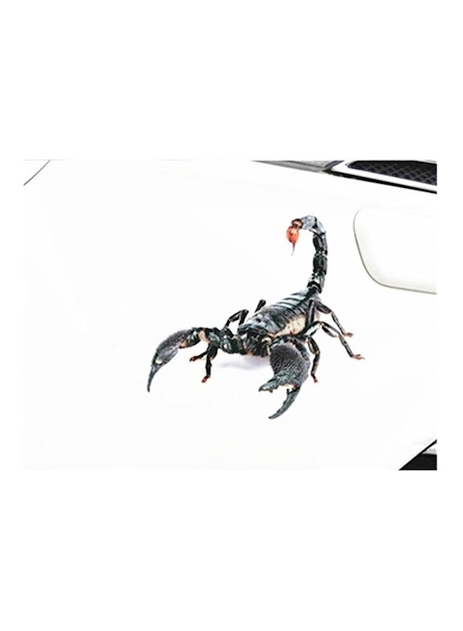 3D Scorpion Stickers Black - Image 2