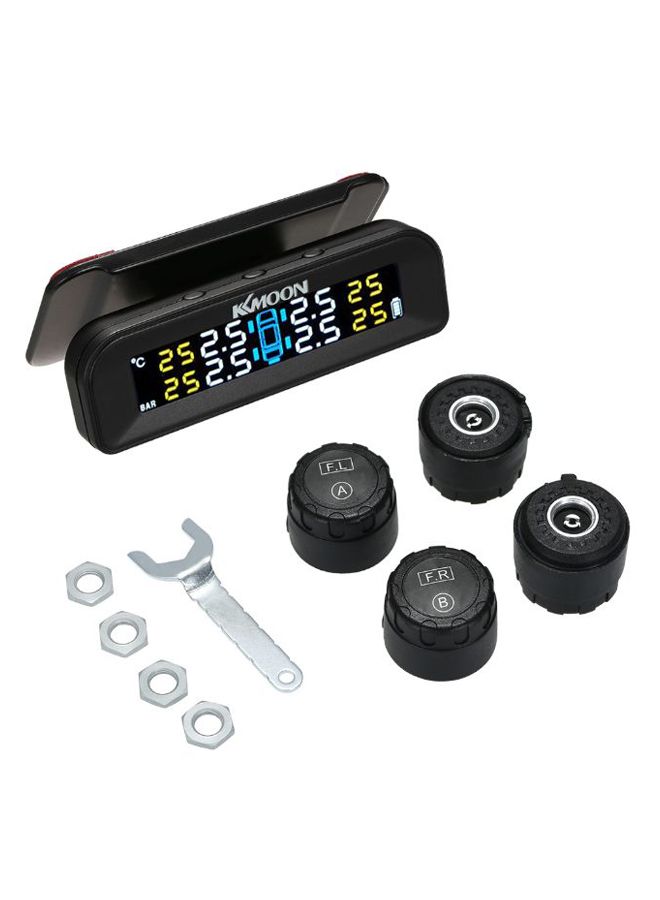 KKmoon - Tyre Pressure Monitoring System With 4 Sensors And Alarm Function - Image 1