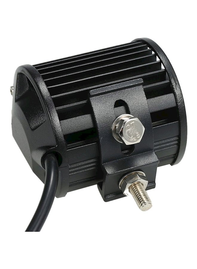 وحدة إنارة عمل للسيارة بقدرة 18 وات مكونة من قطعتين أسود - Image 3