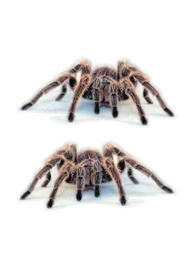 3D Lifelike Horrifying Automotive Stickers Interior Tattoo Hood Front Cover Brown/Black - Image 1