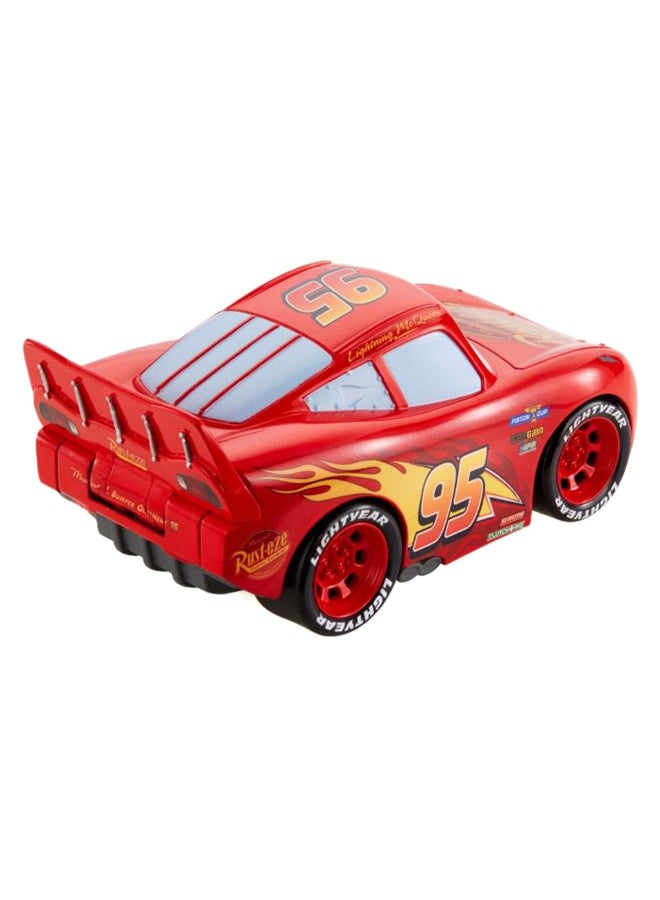 Disney Pixar Cars Turbo Racers Lighting McQueen Vehicle Red - Image 2