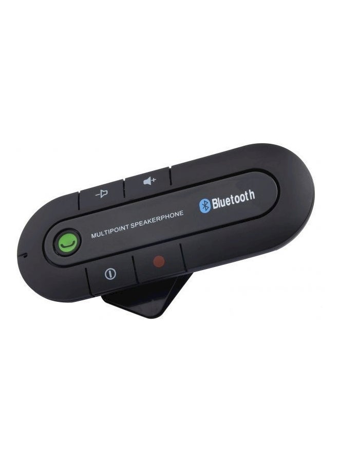 Generic Pocket Size Bluetooth Multipoint Car Speakerphone With Charger - Image 2