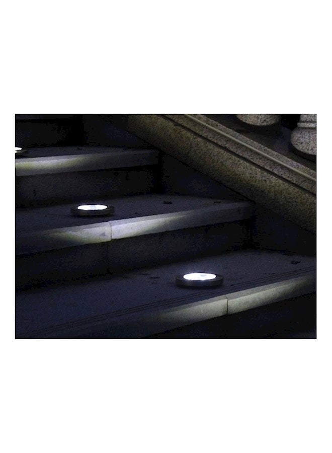 2 -Piece Solar Path LED Light White - Image 4