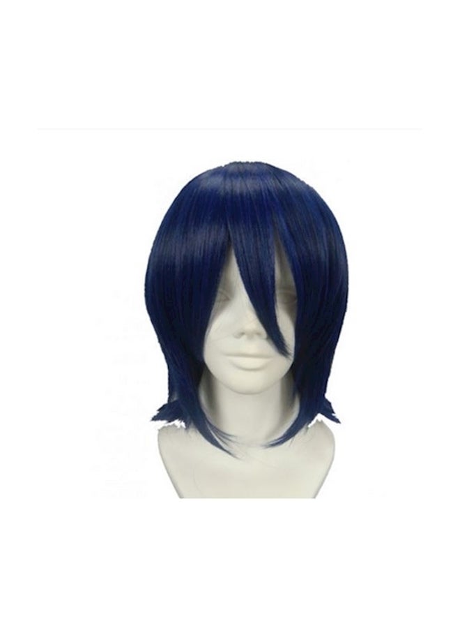 Generic Short Hair Extension Wig Blue  - Image 1