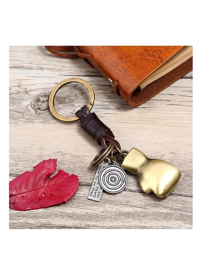 Zinc Alloy Boxing Gloves Keychain - Image 5