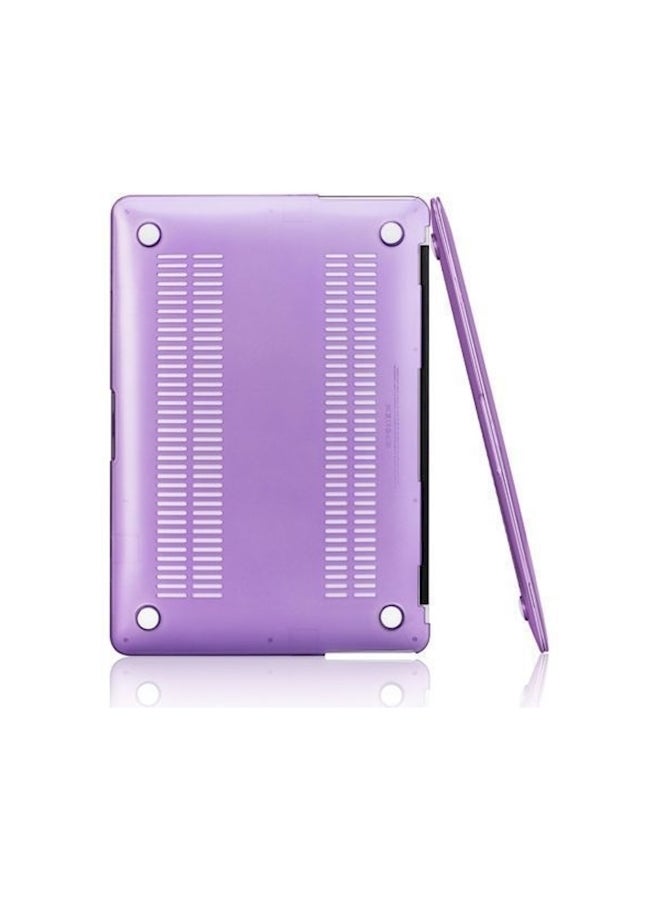Frost Matte Surface Hard Case Cover For Macbook Apple Air 11-Inch Purple  - Image 1