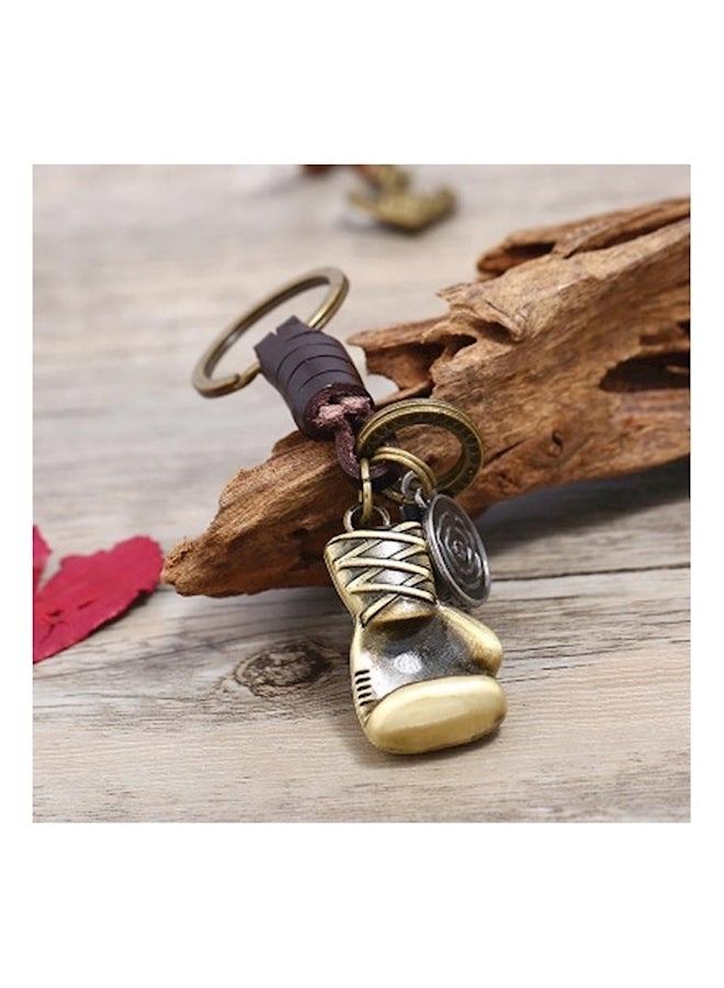Zinc Alloy Boxing Gloves Keychain - Image 2