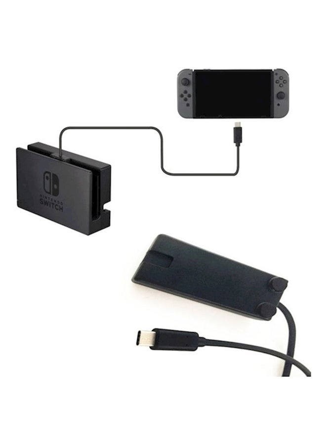 Charging Extension Cable Tv Dock Video Data Transfer Cable For Nintend Switch Multicolour  - Image 3