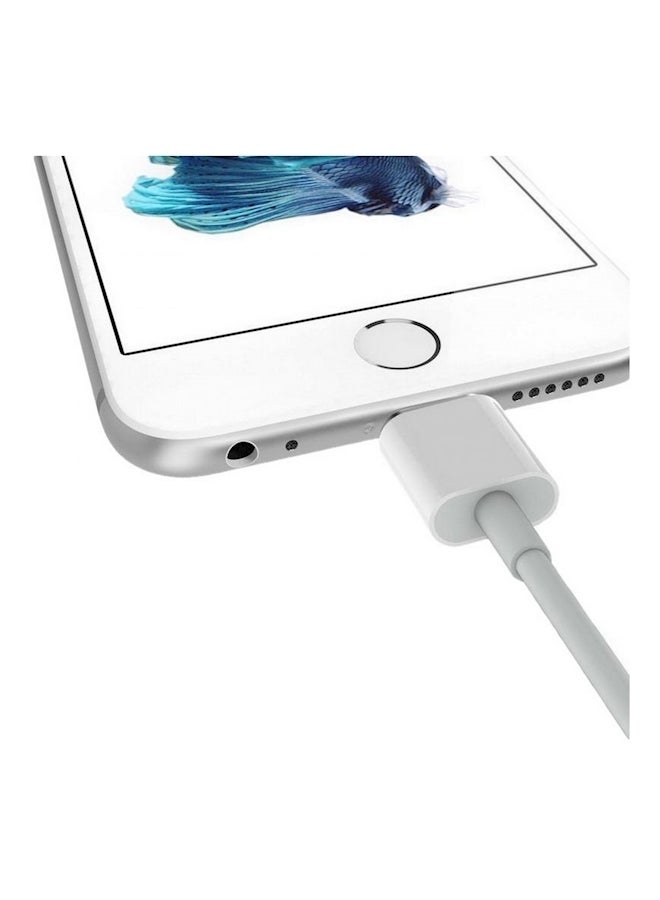 Charging Cable For Iphone Devices 1 m White - Image 2