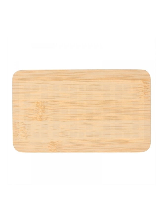 Wooden Desk Clock Beige  - Image 3