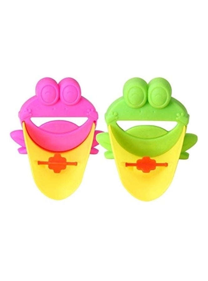 2-Piece Hand Washing Faucet Pink/Yellow/Green  - Image 1