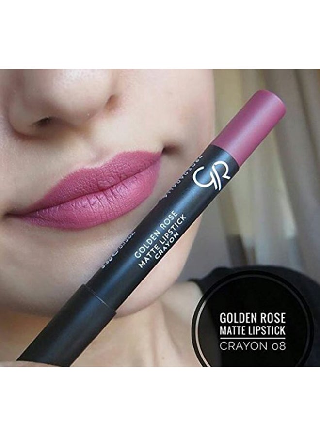 Matte Lip Stick Crayon 08 - v1560784856/N20421367A_4