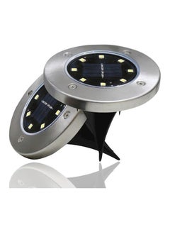 Generic 2-Piece Solar Path Lights White  - Image 2