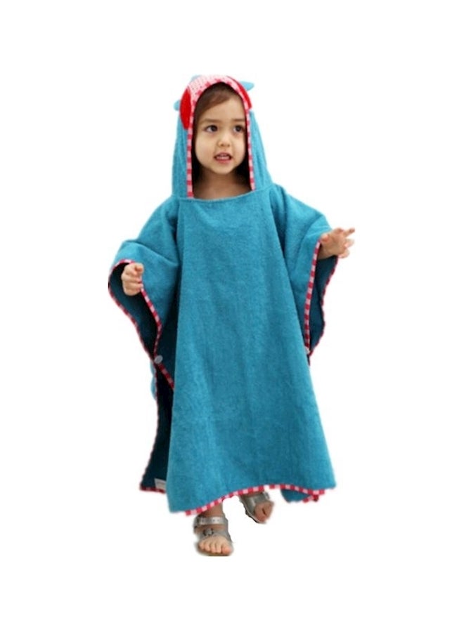 منشفة حمام بطبعة كرتونية أزرق/أحمر/أبيض 70x140سم - Image 1