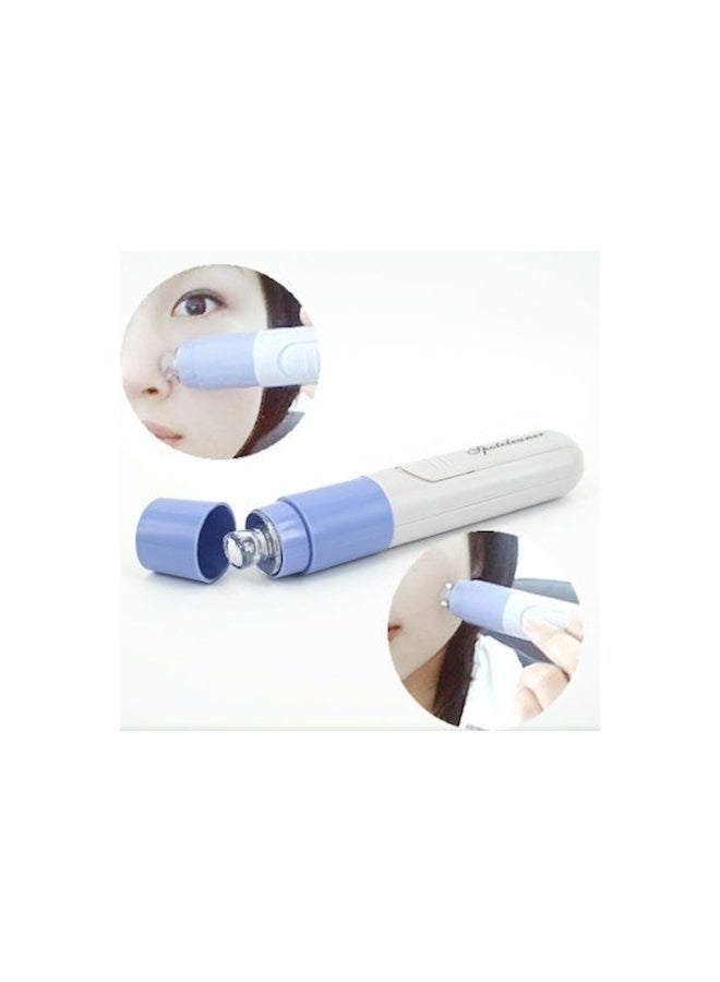 HDE - Facial Pore Cleanser Acne Remover White/Blue - Image 1