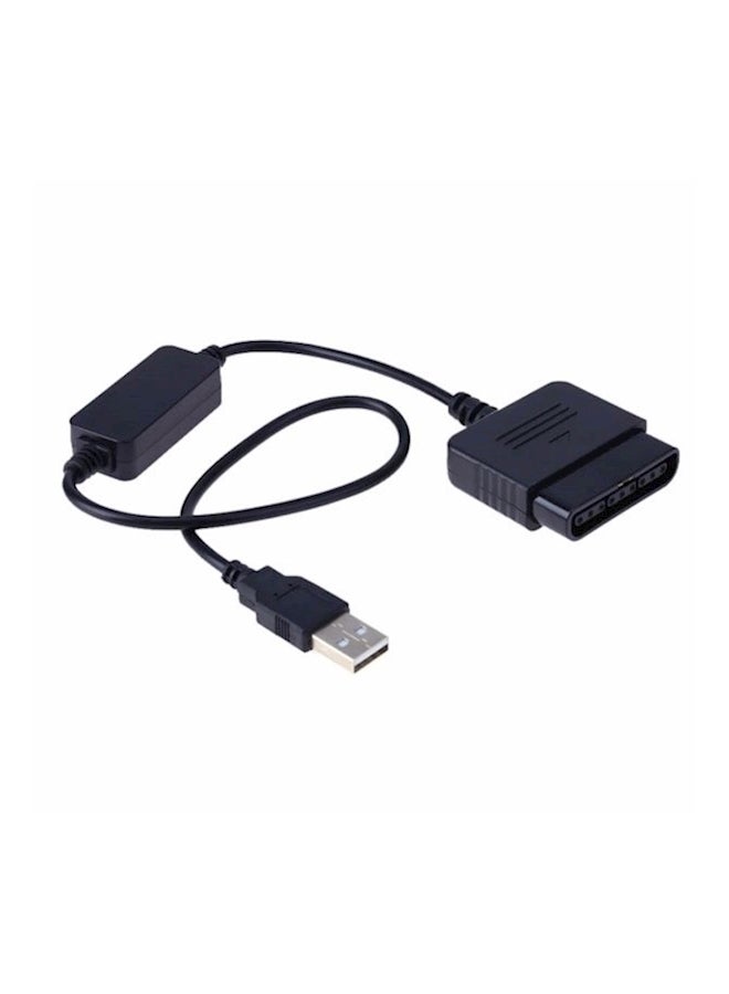 Game Controller Converter Cable For Ps2 To For Ps3 For Pc USB Black  - Image 1