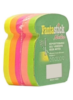5 Color Phone Shape Sticky note Multicolour