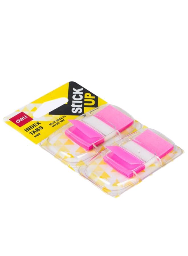 ديلي ورق ملاحظات لاصق للفهرسة وردي