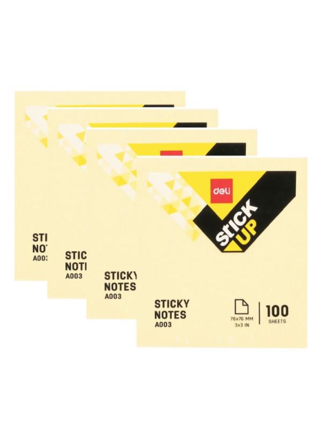 Deli Sticky Notes Pink 