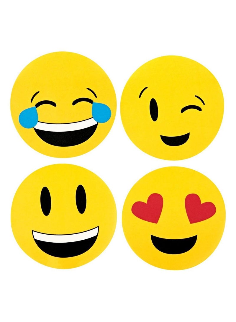 3M - Emoji Post It Sticky Notes Set Multicolour - Image 1