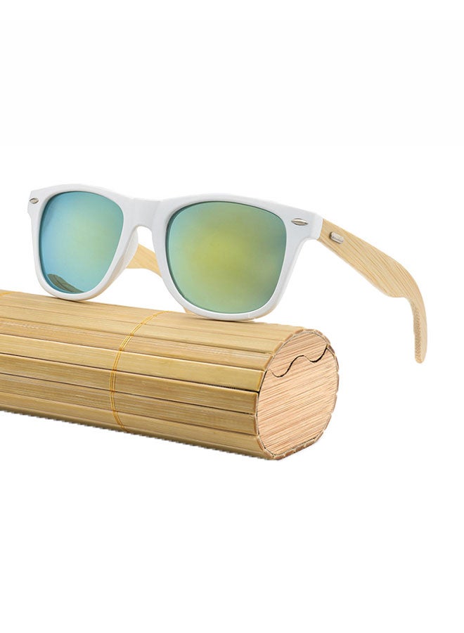 Bamboo Legs Wayfarer Sunglasses - Image 1