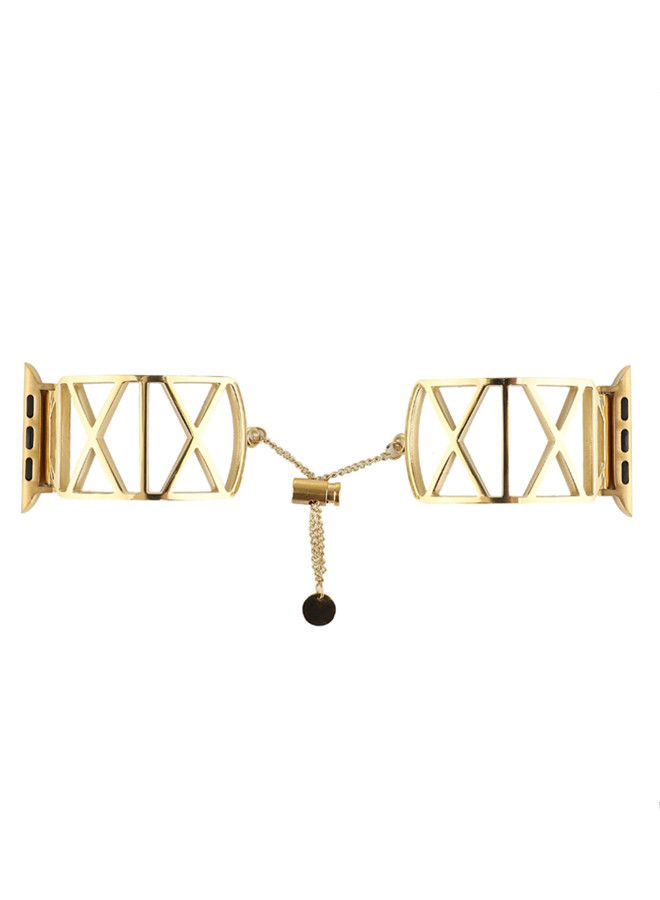 آيسانك سوار بديل لساعة أبل سيريس ذهبي - Image 4