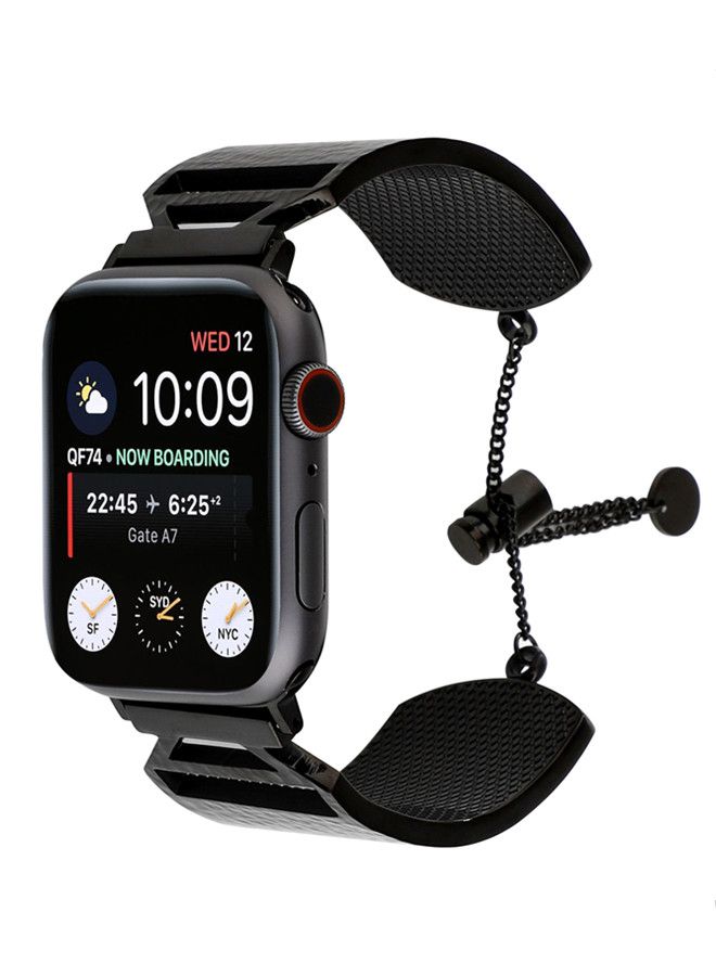ISank Replacement Band For Apple Watch Series Black - Image 2
