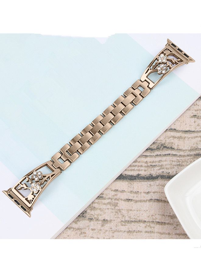 ISank Replacement Band For Apple Watch Series Gold - Image 3