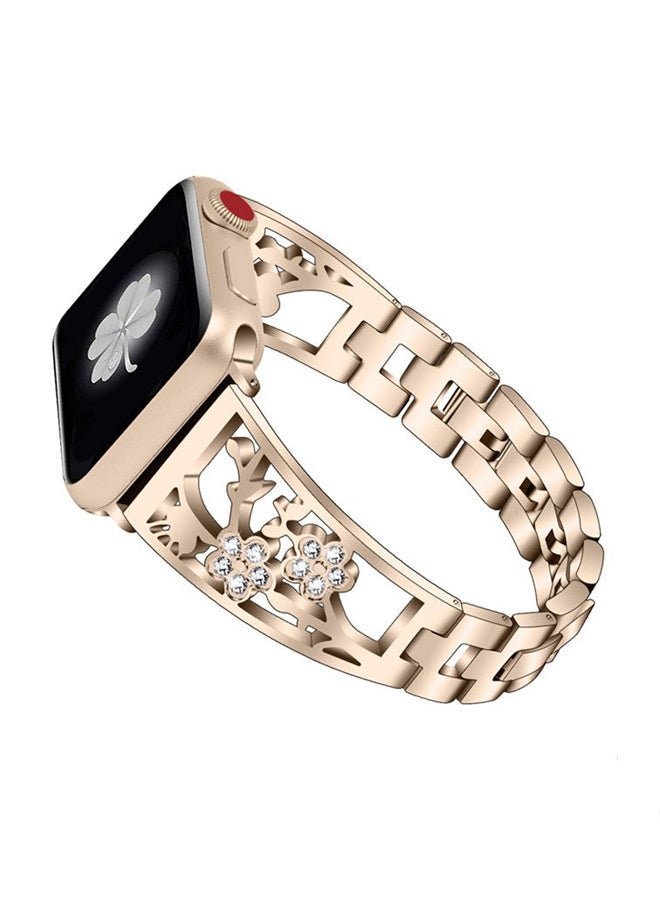 ISank Replacement Band For Apple Watch Series Gold - Image 1