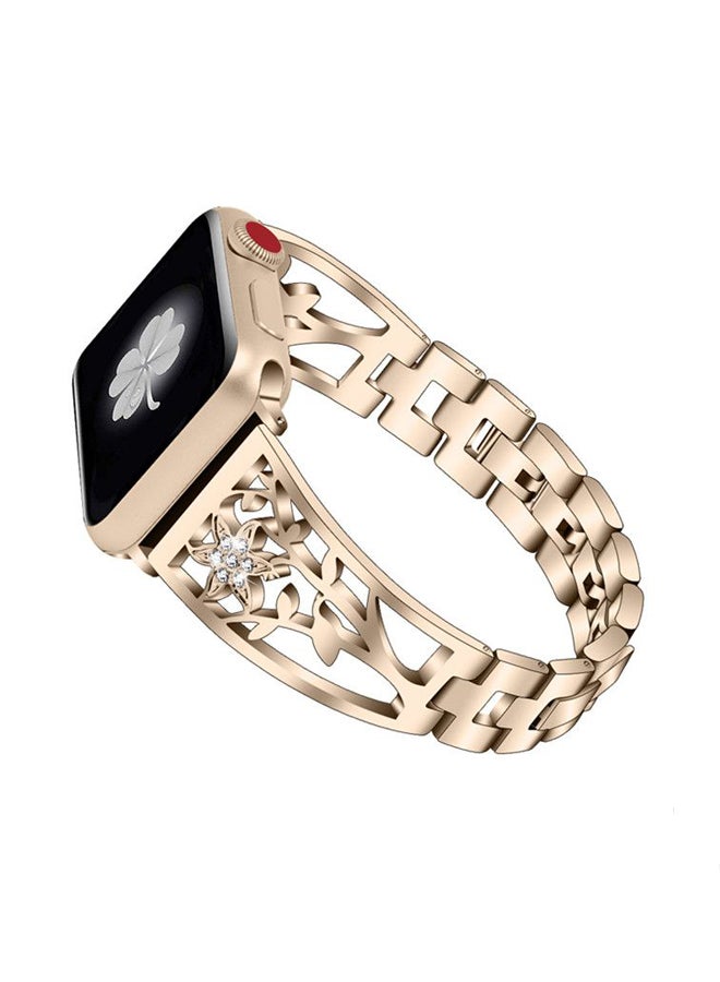 ISank Replacement Band For Apple Watch Series Gold - Image 1