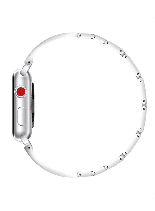 ISank Replacement Band For Apple Watch Series Siliver - Image 2