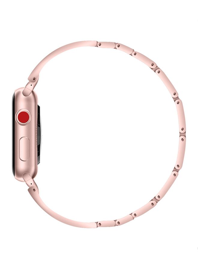 ISank Replacement Band For Apple Watch Series Rose Pink - Image 2