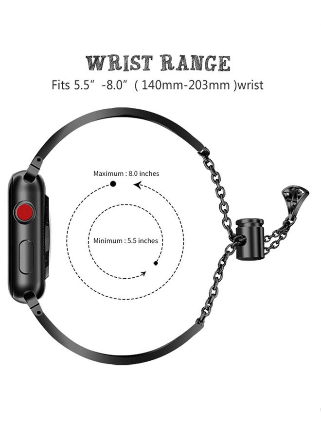 ISank Replacement Band For Apple Watch Series Black - Image 2