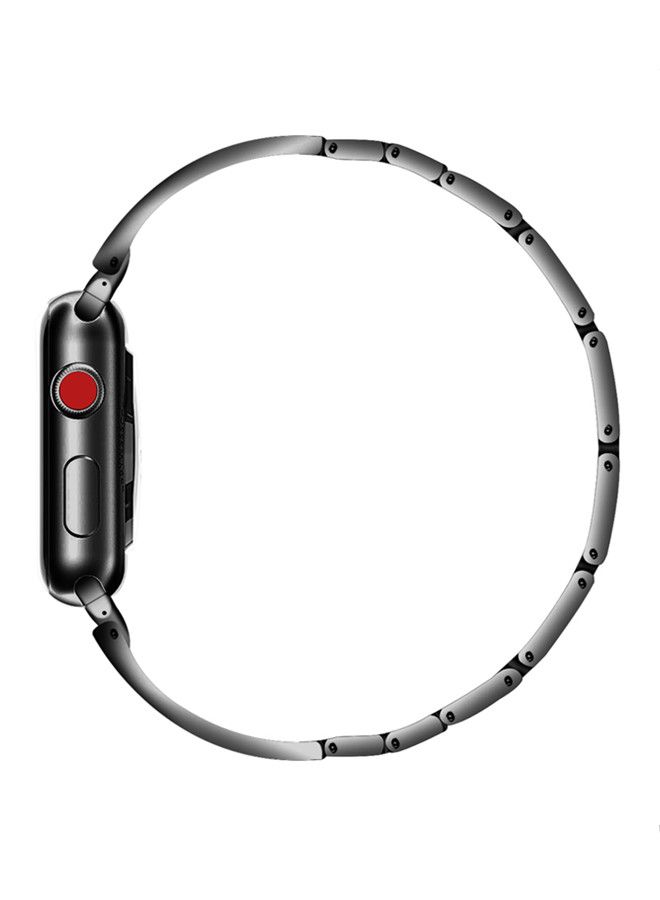 آيسانك سوار بديل لساعة أبل سيريس أسود - Image 2