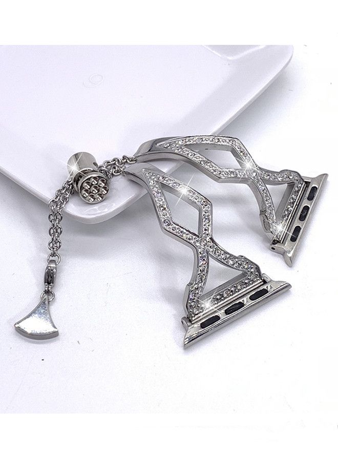 آيسانك سوار بديل لساعة أبل سيريس فضي - Image 2