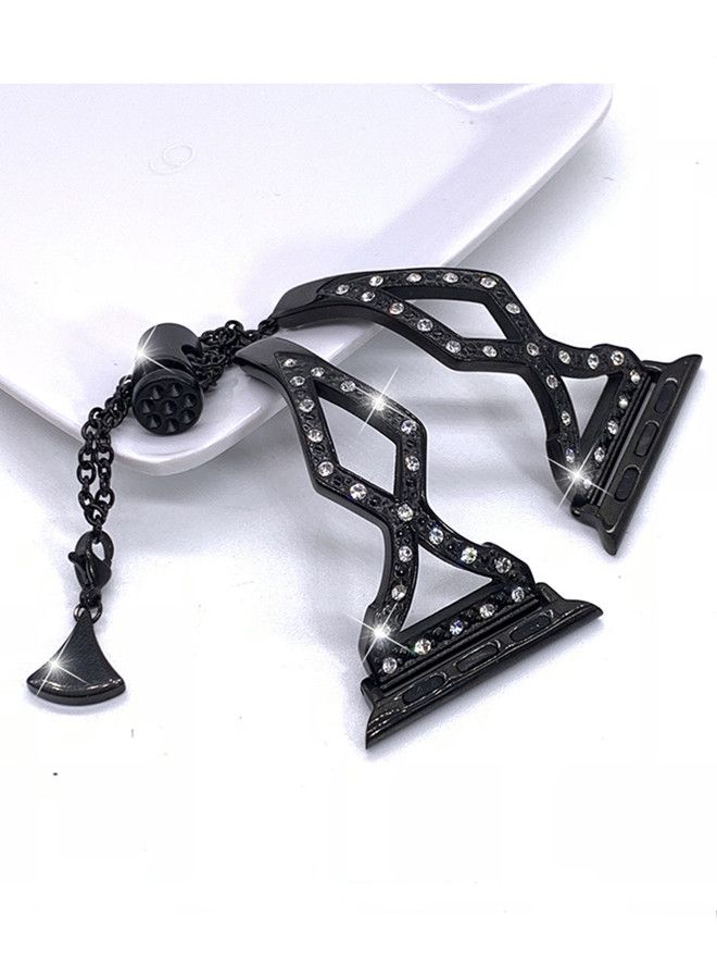 آيسانك سوار بديل لساعة أبل سيريس أسود - Image 2