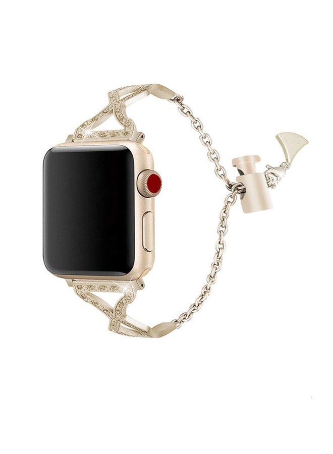 ISank Replacement Band For Apple Watch Series Gold - Image 1