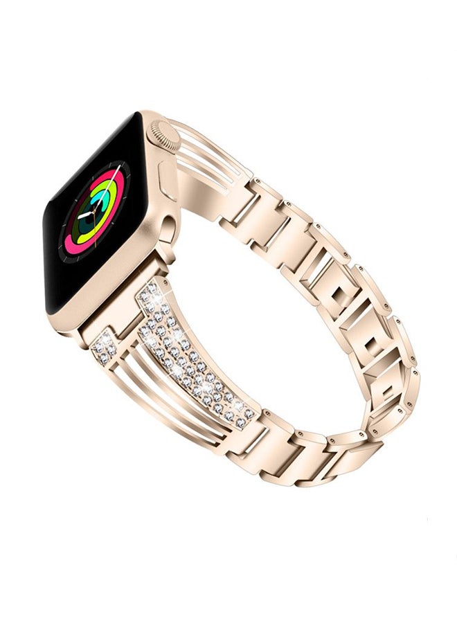 ISank Replacement Band For Apple Watch Series Gold - Image 1