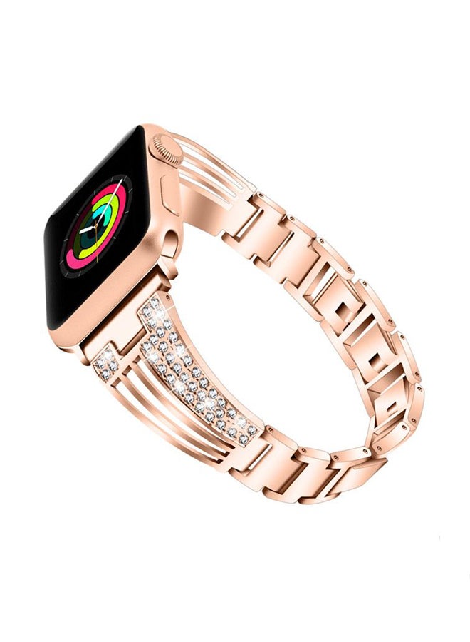 ISank Replacement Band For Apple Watch Series Rose Gold - Image 1