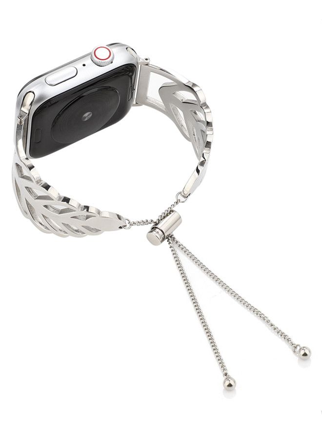 ISank Replacement Band For Apple Watch Series Siliver - Image 2