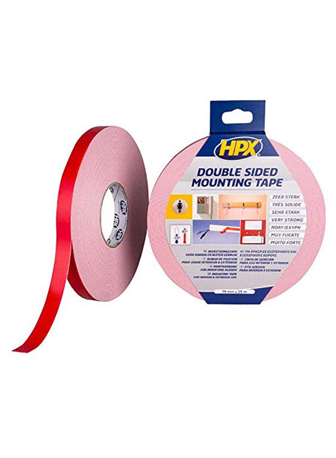 Mirror Mounting Double Side Foam Tape Red
