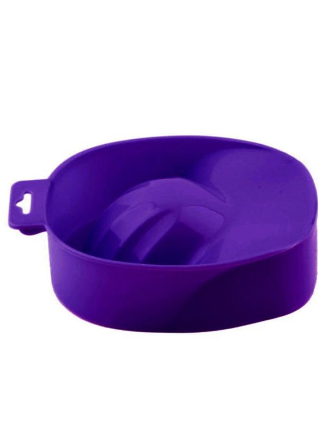 وعاء ملائم لنقع أطراف الأظافر يناسب فن تزيين الأظافر أرجواني - Image 1