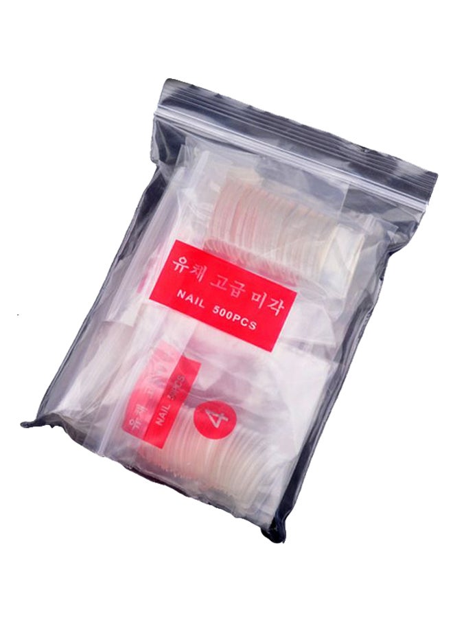 Generic 500-Piece False Nail Tips Clear 