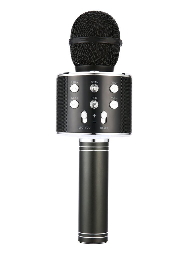 KTV Ws858 Wireless Bluetooth Karaoke Microphone XD77501 Black  - Image 2