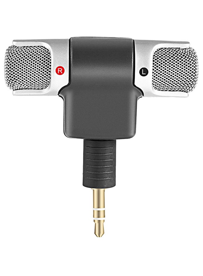 ميكروفون ستيريو رقمي صغير ZB10700 أسود - Image 1